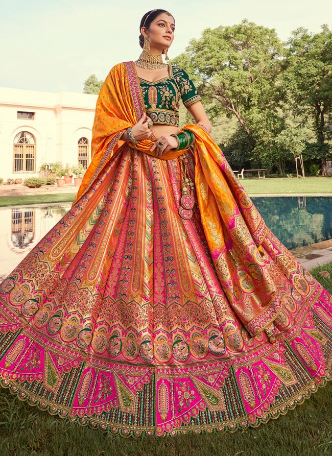 Heavy multicolor lehenga