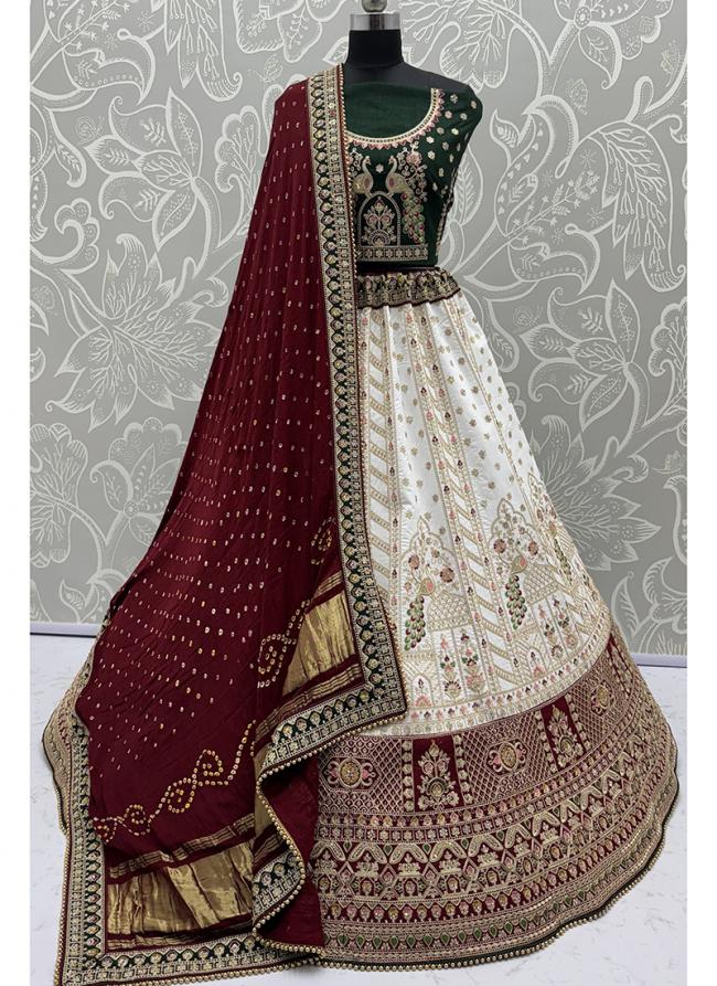 Highly embroided lehenga for occassions