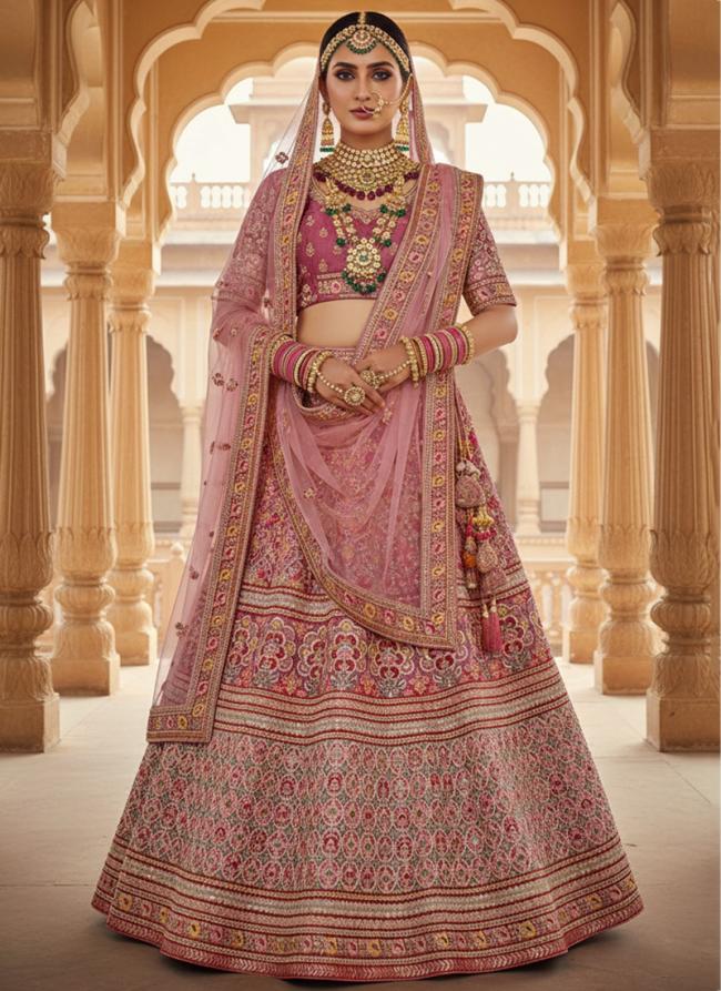 Royal pink lehenga